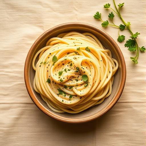 Lemon butter pasta